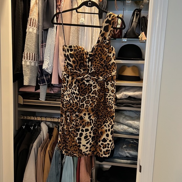 Nanette Lepore - Designer Size 6 Leopard Dress - Picture 2 of 7